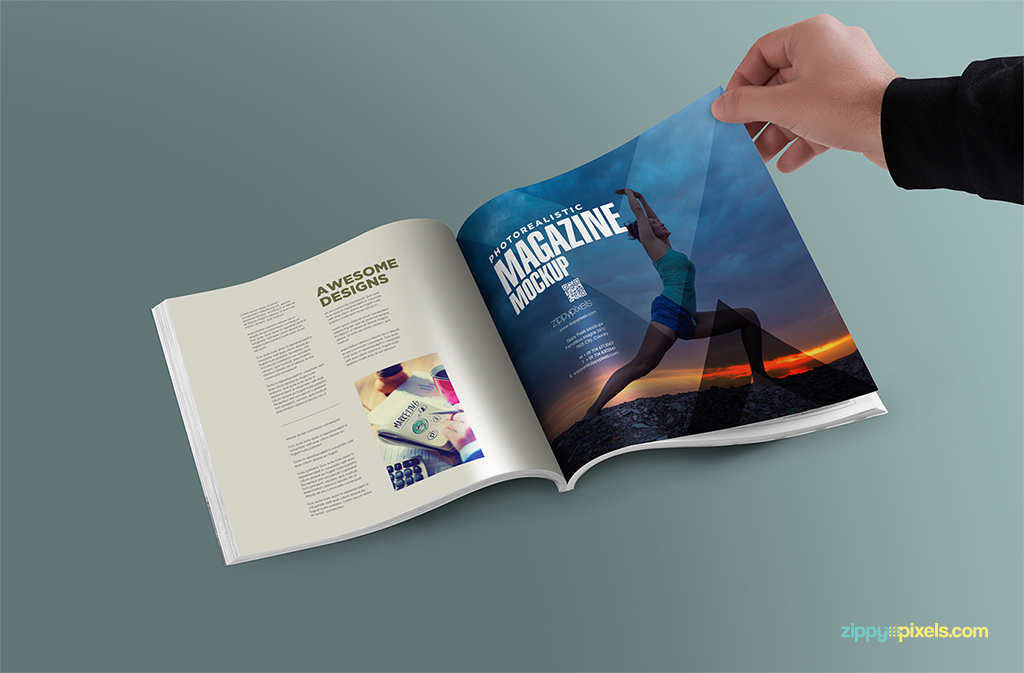 Mockup revista #2