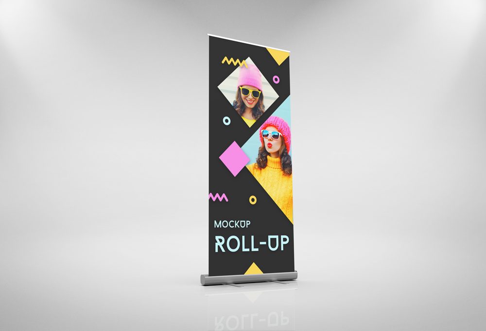 Download Mockup Banner Roll Up