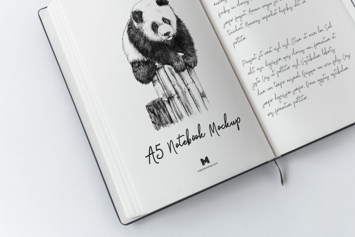 Download Mockup Sketchbook #10