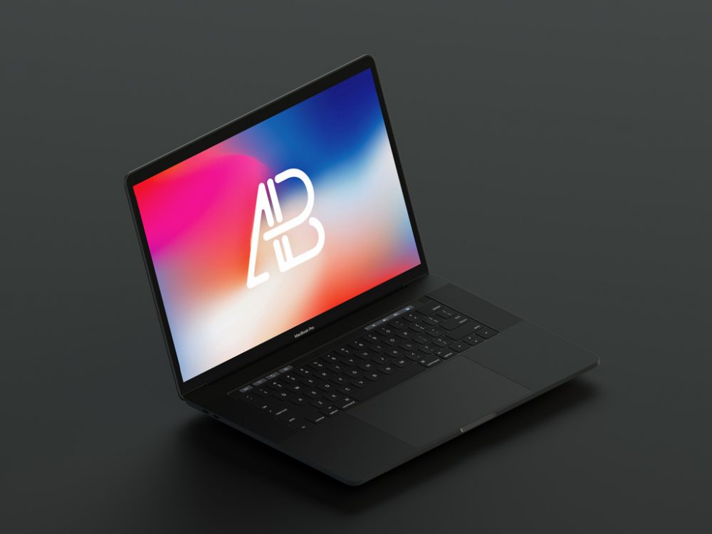 Mockup macbook без фона