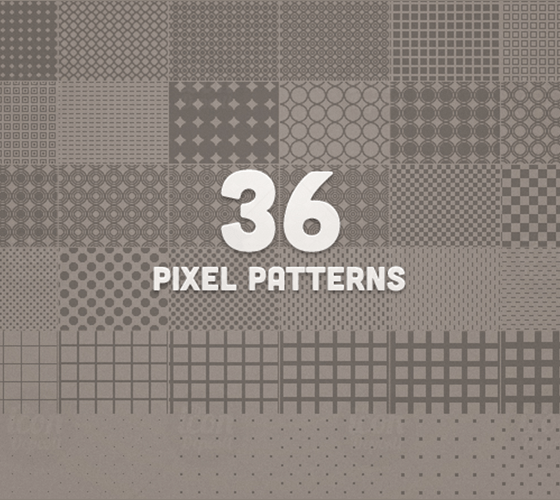 36 Pixel Patterns