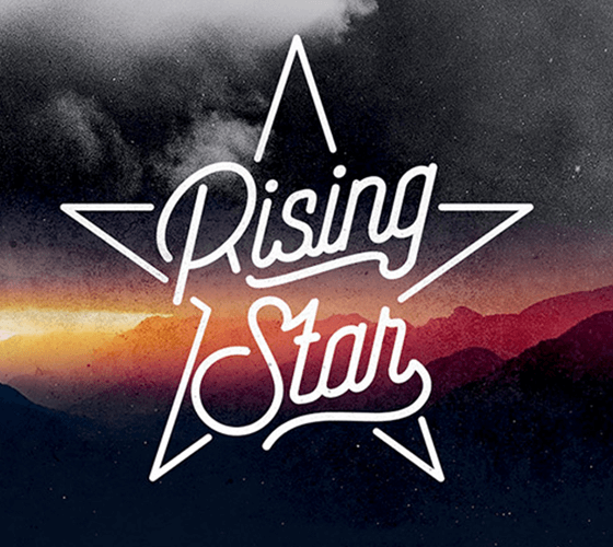 Rising Star Monoline Script