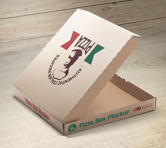 Mockup caixa de pizza