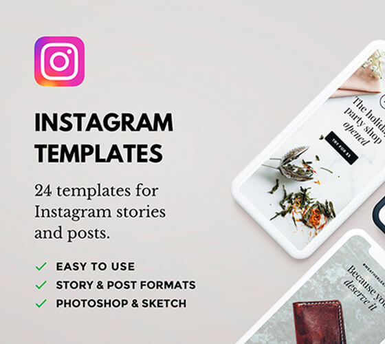 Lush Template para Instagram stories