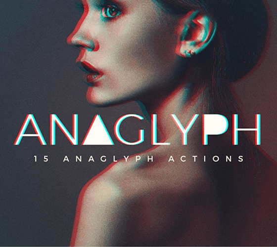 Anaglyph Photoshop Actions
