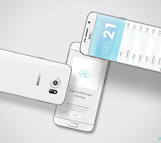 Mockup Samsung Galaxy S6