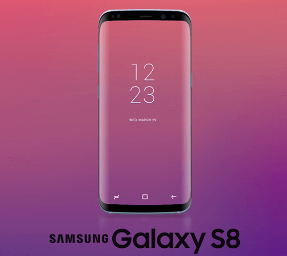 Mockup Galaxy S8