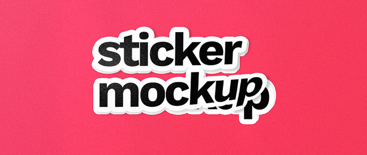 Mockup Sticker