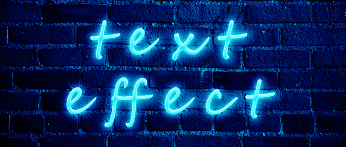 Efeito de texto Neon #2