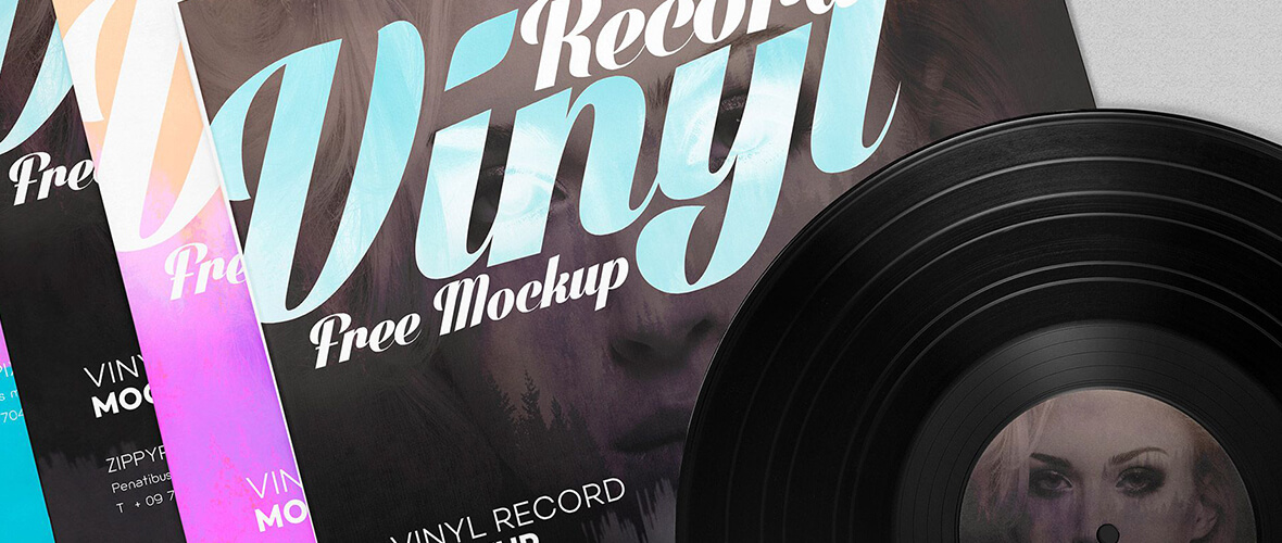 Mockup Capa de vinil #2