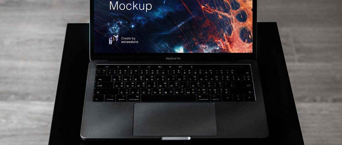 Mockup MacBook Pro #3