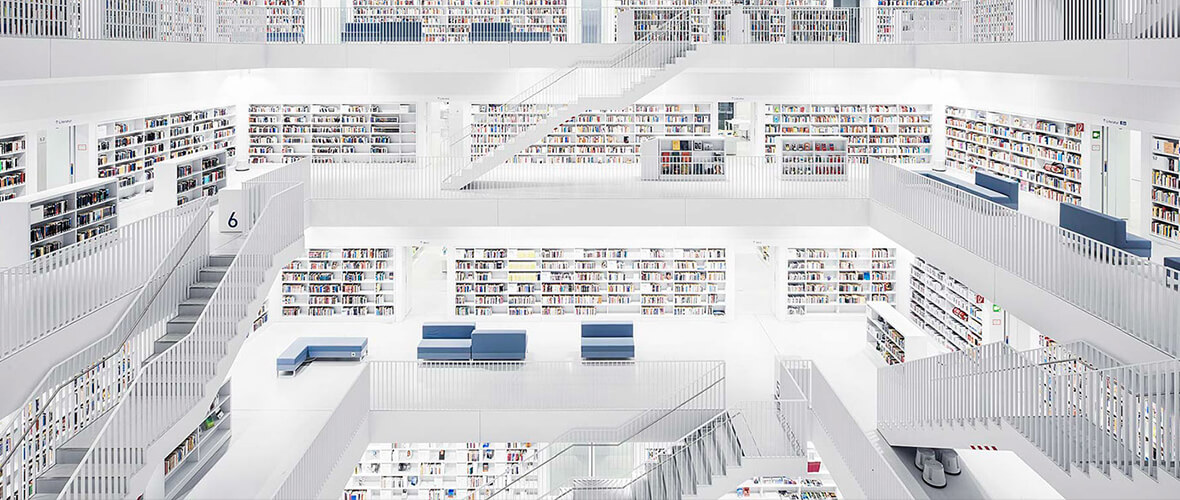 Bibliotecas europeias, por Thibaud Poirier