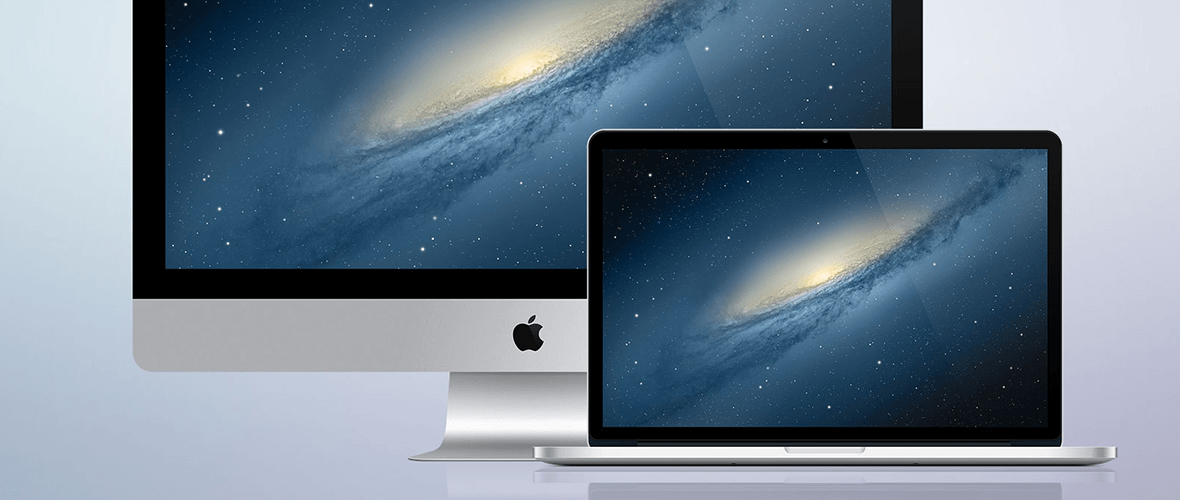 Mockup iMac + Macbook