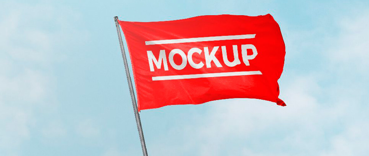 Mockup bandeira #3