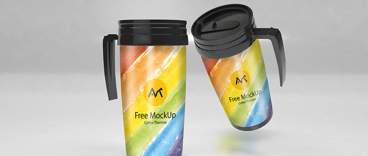 Mockup Caneca térmica