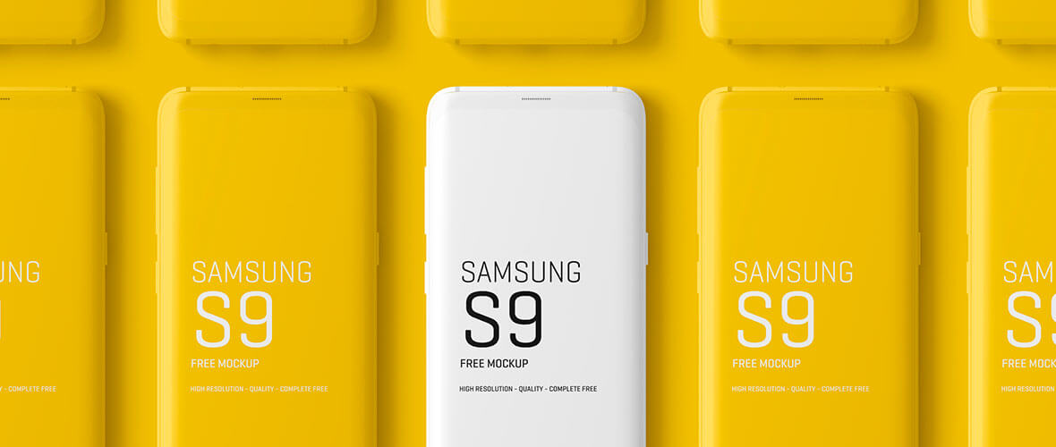 Mockup Samsung Galaxy S9