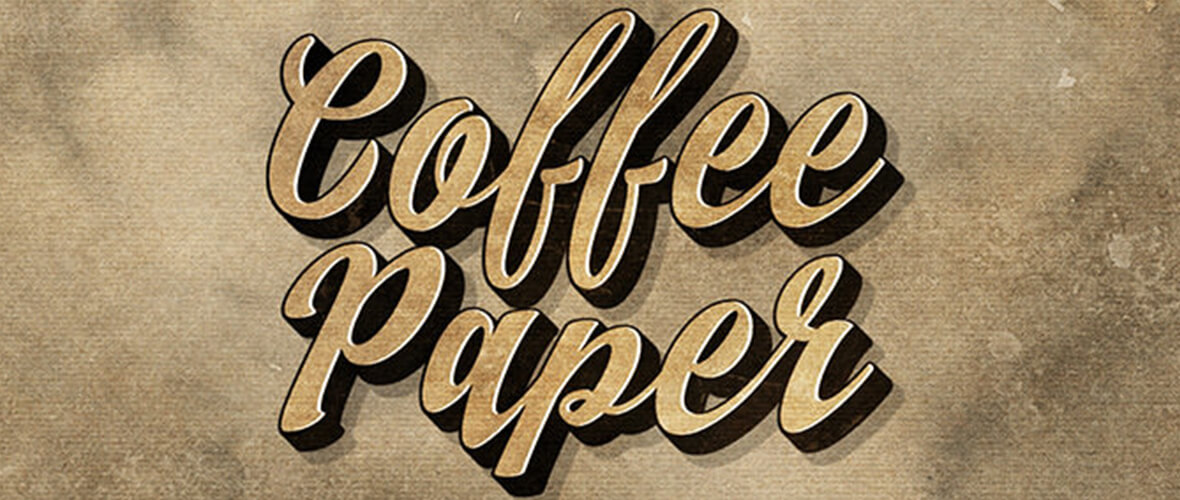 10 texturas papel com café