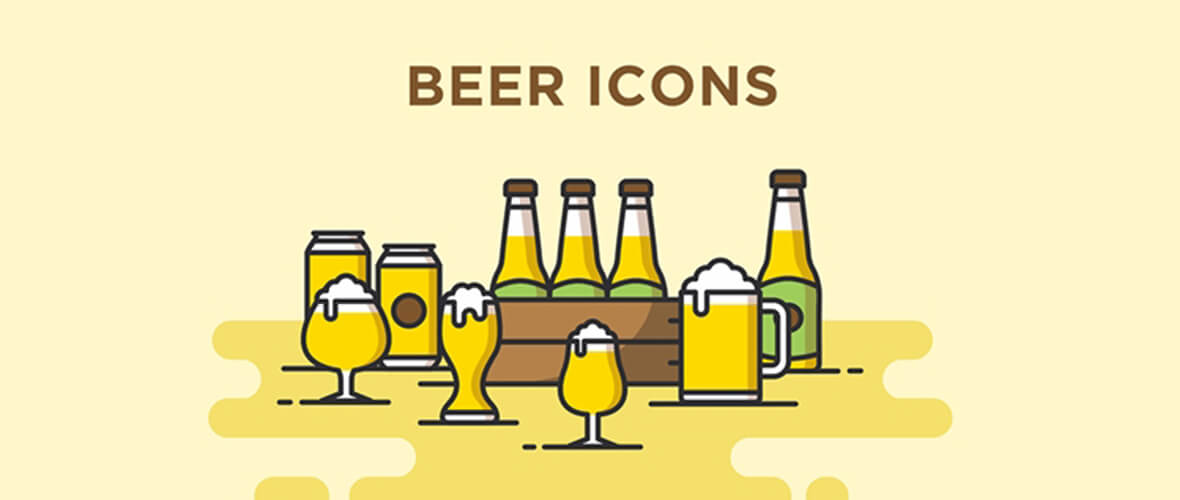 Ícones para cervejeiros