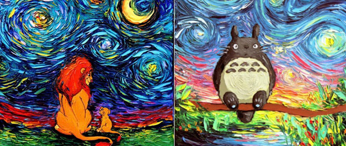 Reinterpretações de obras de Van Gogh