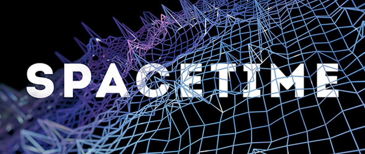 Spacetime abstract wireframe backgrounds