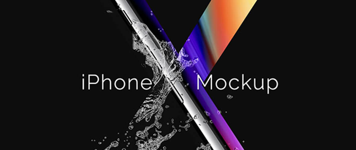 Mockup iPhone X #3