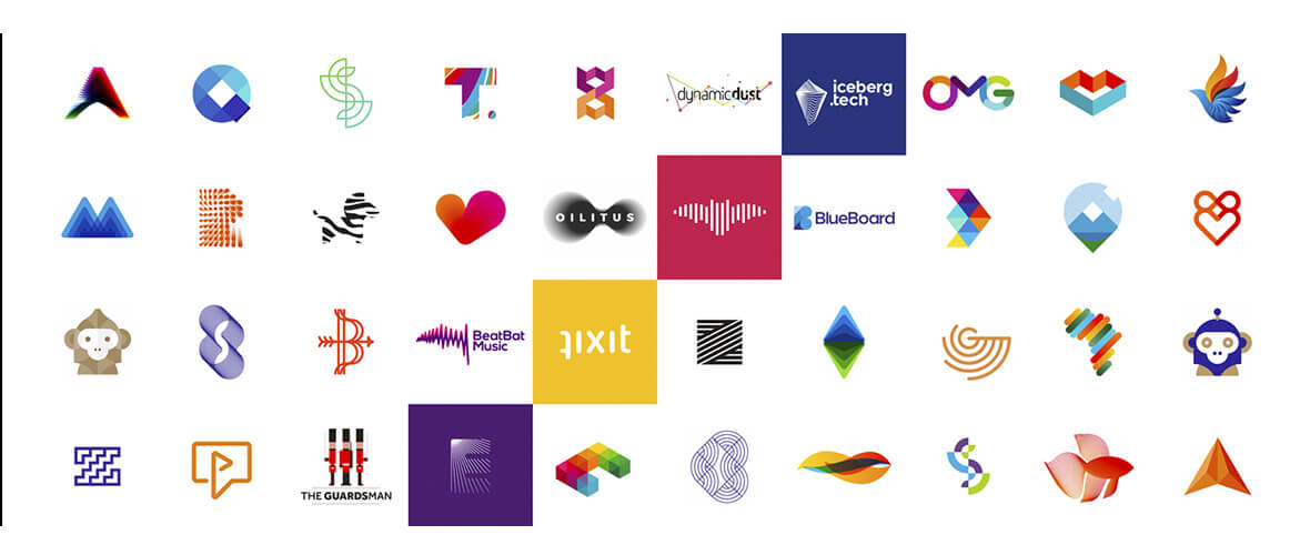 10 anos e 100 logotipos, por Alex Tass