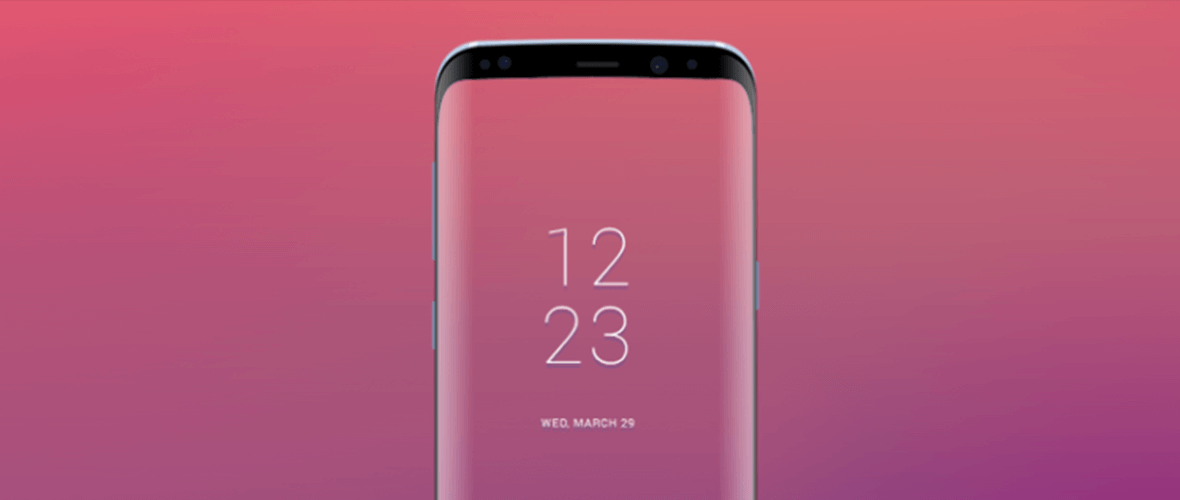 Mockup Galaxy S8